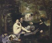 Edouard Manet frukosten i det grona Germany oil painting artist